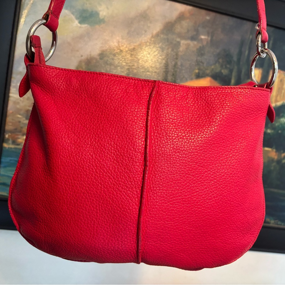 Furla Red Leather Crossbody Bag NWOT